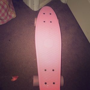 Pink penny board